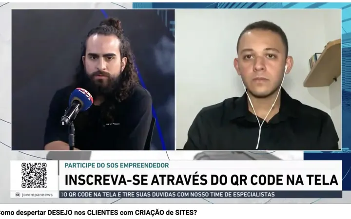Euriler Jubé ao vivo na Jovem Pan News